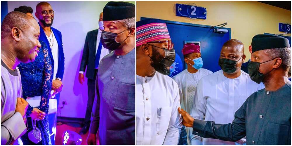 VP Yemi Osinbajo attends movie premiere in Abuja