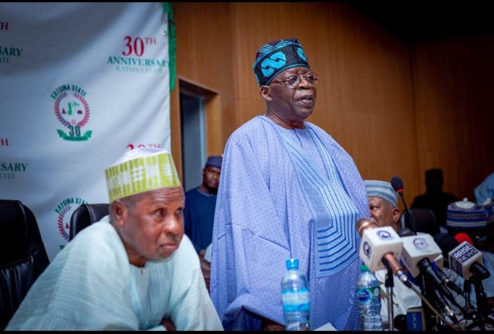 Bola Tinubu, Ex-Lagos governor, 2023 election, Katsina state governor, Aminu Masari