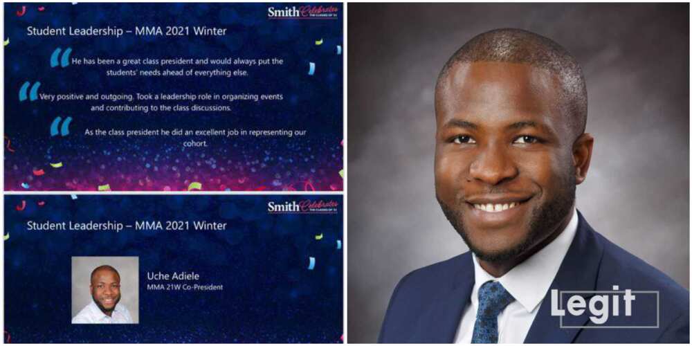 Uchechukwu had offered to serve in the role of class president when the opportunity beckoned Uchechukwu had offered to serve in the role of class president when the opportunity beckoned