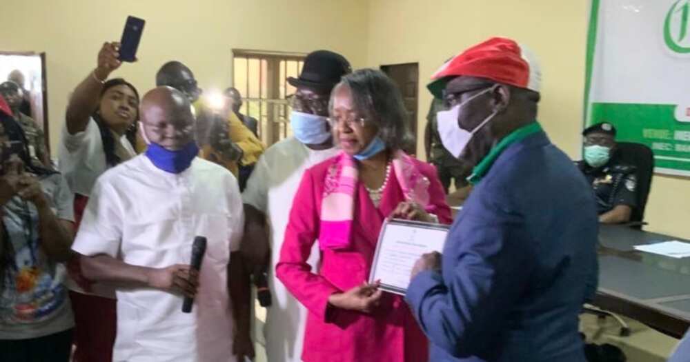 Edo election: Obaeki receives certificate of return Edo election: Obaeki receives certificate of return