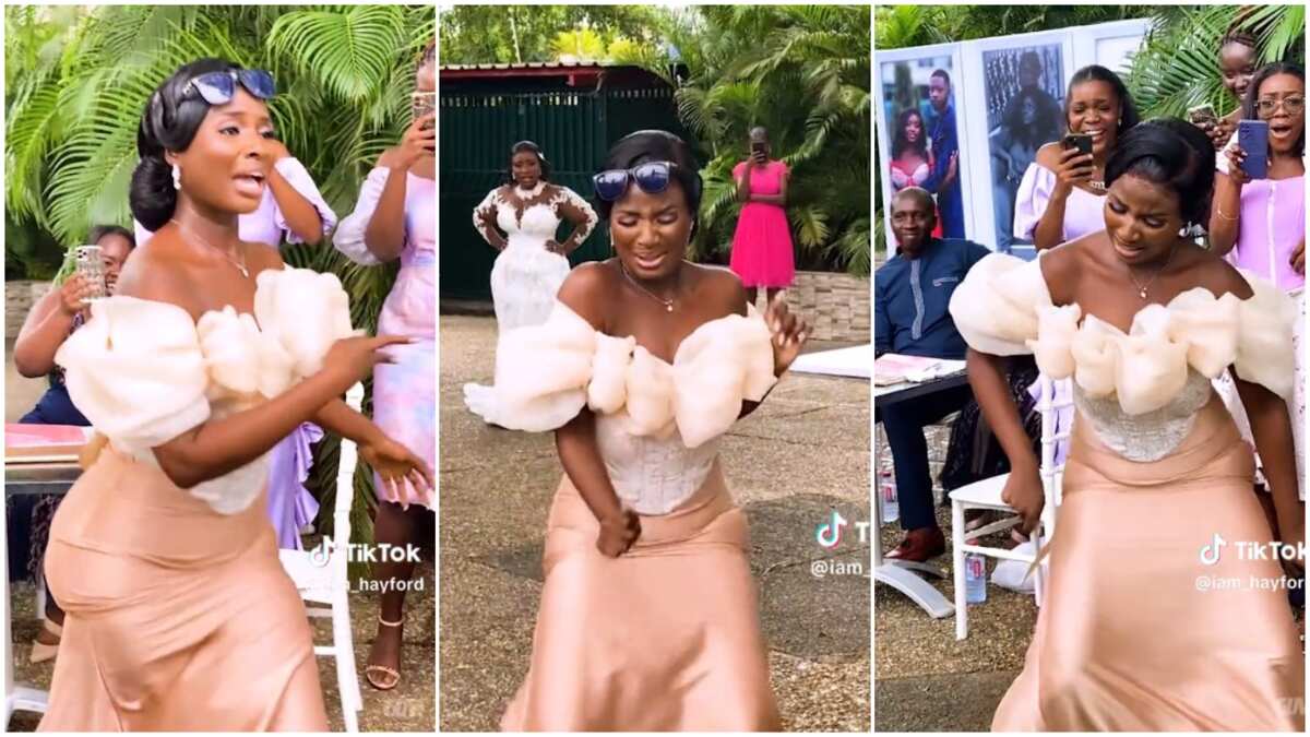 Bride s Sister Steals Show on Wedding Day With Dance Moves Many