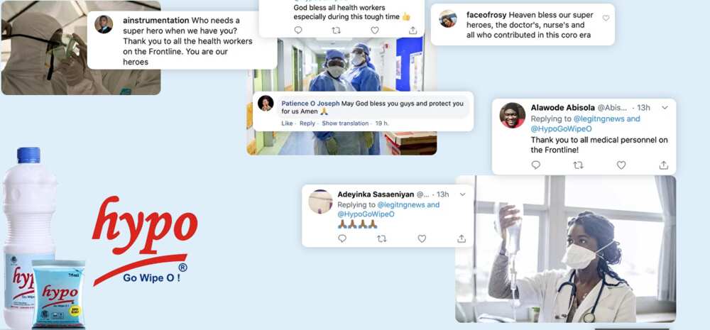 Nigerian health workers recognized as heroes after Hypo and Legit.ng special project Nigerian health workers recognized as heroes after Hypo and Legit.ng special project