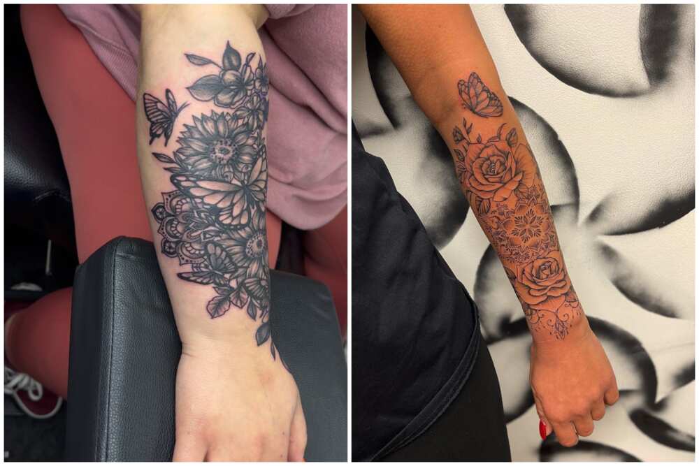 Arm tattoos for women
