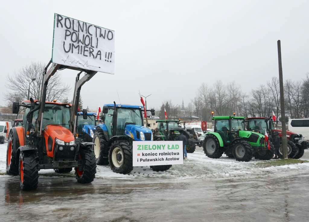 Polscy rolnicy protestują przeciwko „niekontrolowanemu” importowi z Ukrainy