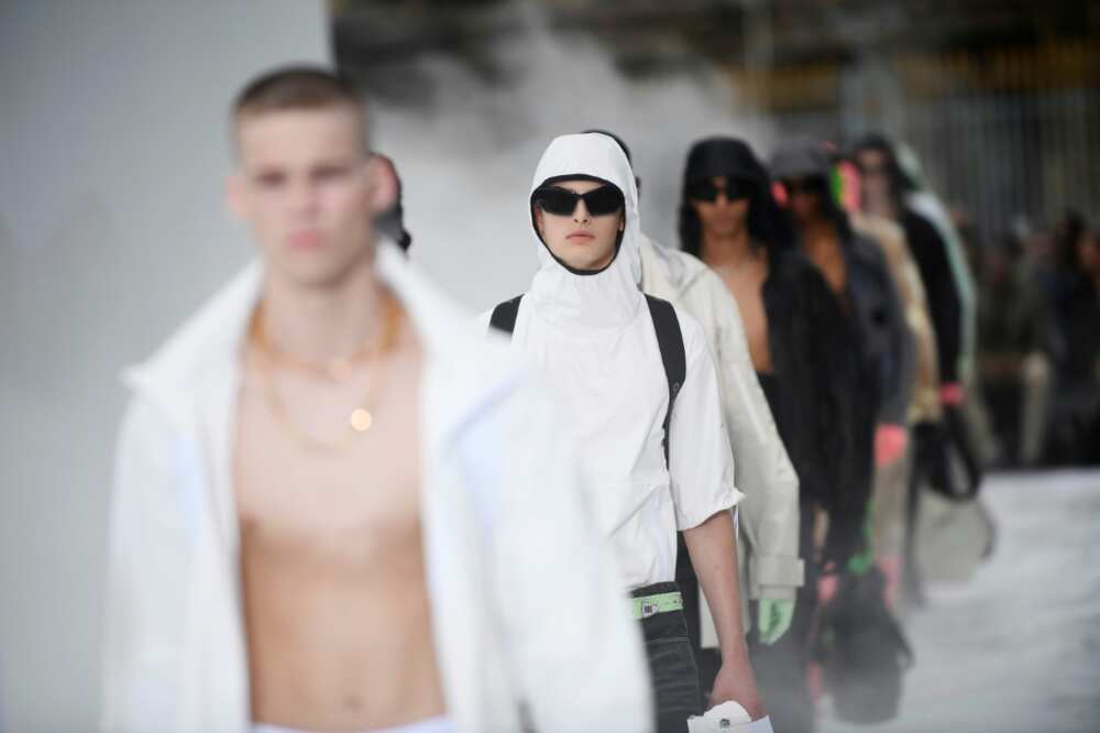 Designer Matthew Williams channeled the vibe of California streetwear for his first menswear show for Givenchy Designer Matthew Williams channeled the vibe of California streetwear for his first menswear show for Givenchy