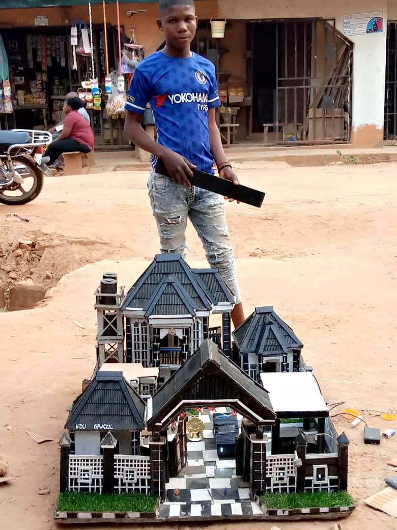 Uge Chinedu: 15-year-old Nigerian boy designs stunning building prototype (photos)