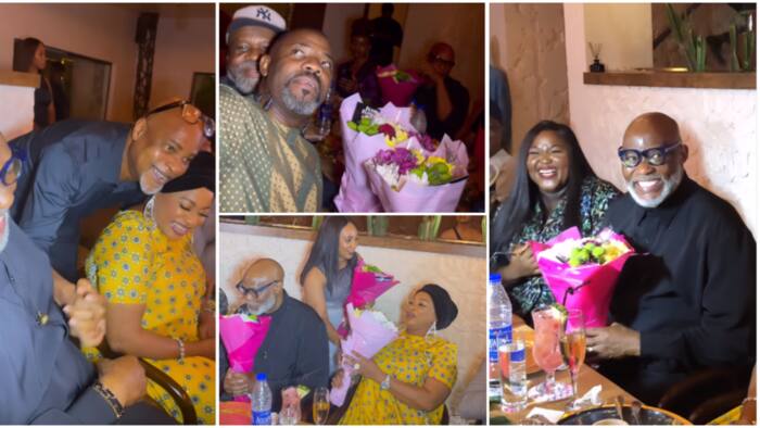 “The nostalgia”: Fred Amata, RMD, other Nollywood icons given their flowers at Domitilla pre-premiere party
