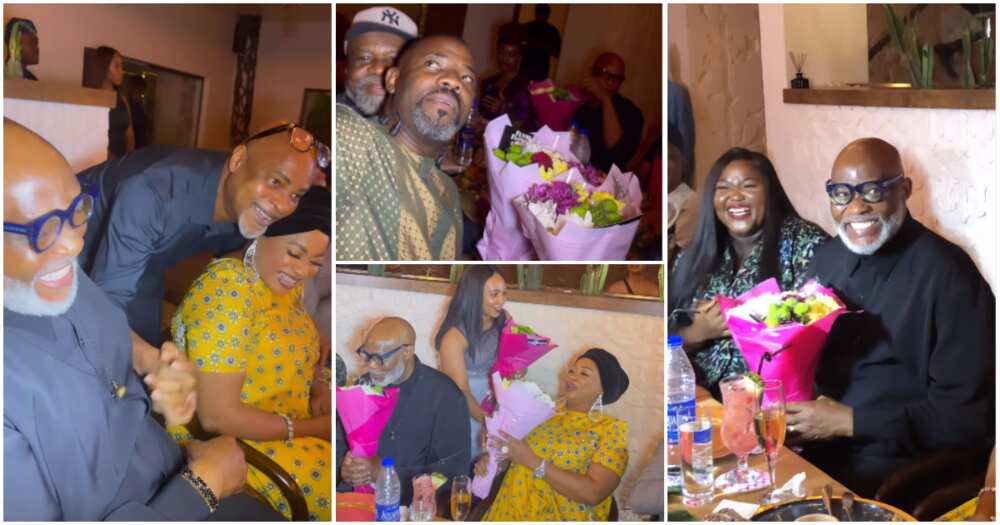 Nollywood icons, pre-premiere party for Domitilla movie.