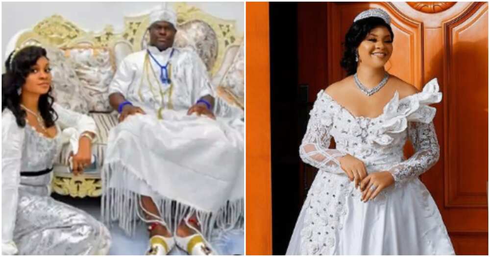 Ooni of Ife and one of his Queens