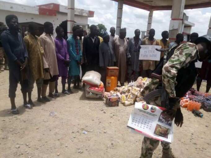 Some Boko Haram fighters have surrendered.