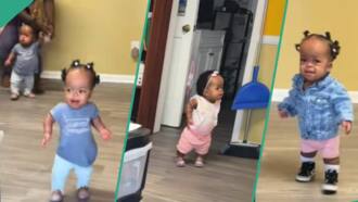 "Such beautiful babies": Mum of twin girls with dwarfism picks them up from daycare in video