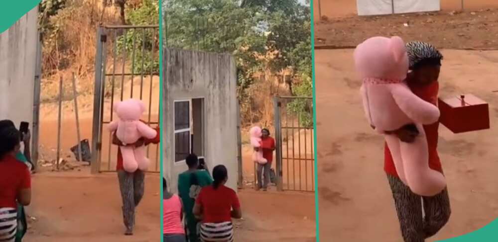 Video as student shout after one of them returned to hostel with Valentine's Day gifts