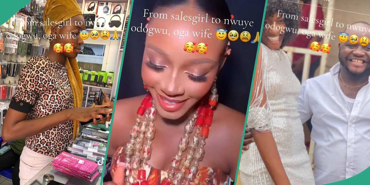 Watch video of Nigerian lady who transitioned from being a sales girl to ‘oga wife’