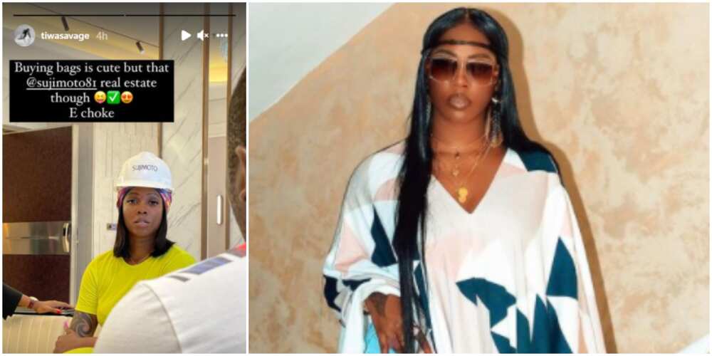 Tiwa Savage buys herself a 1.42 million Kshs bag