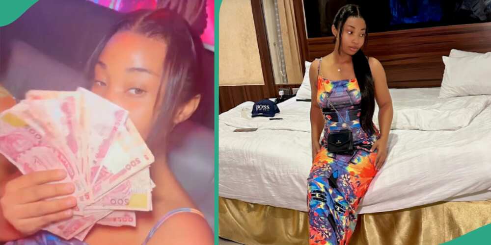 Lady shares video as she lodges man in hotel after they met in nightclub