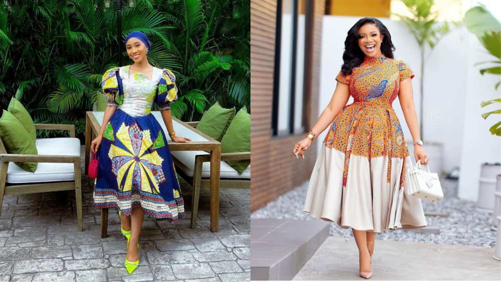 70+ Best Ankara designs for gowns to wear this year (pictures) 