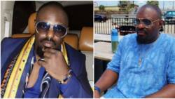 "Remove yourself from public space": Jim Iyke fires back at troll who made 'bad comment' about his feet