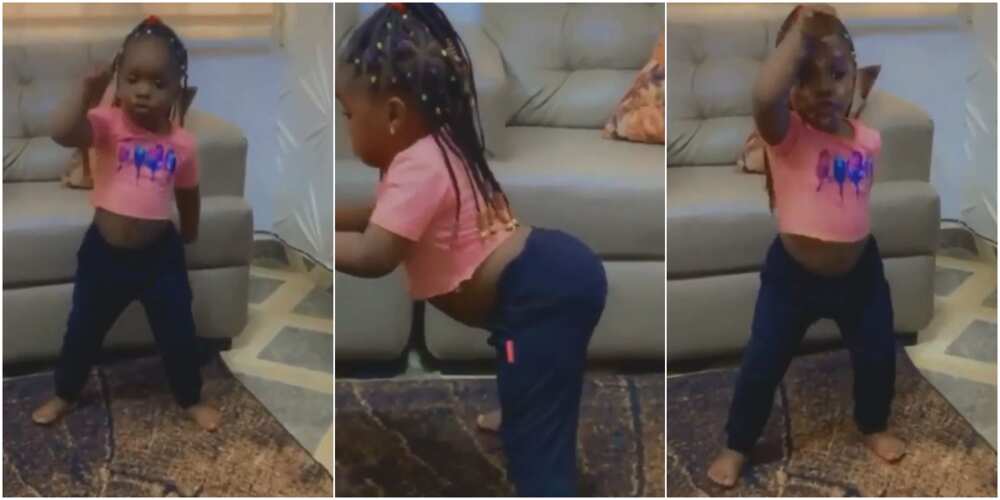 Singer Naira Marley reacts as little girl dances to his song (video)
