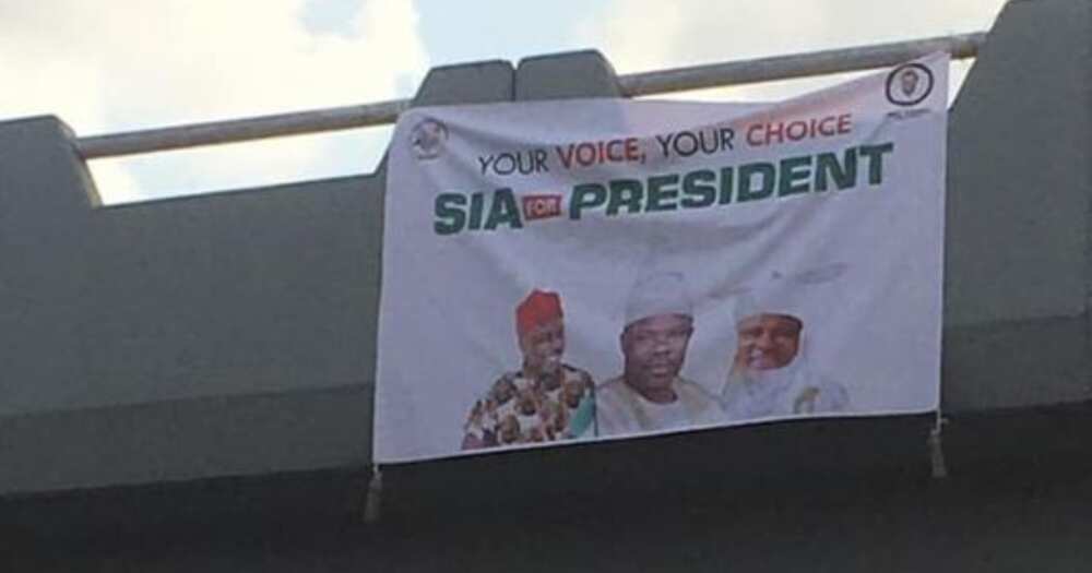 Amosun Presidential campaign posters