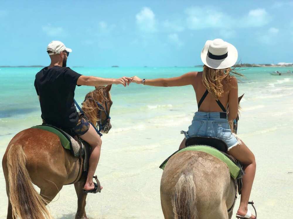Karim Benzema et Chloé de Launay Karim Benzema et Chloé de Launay