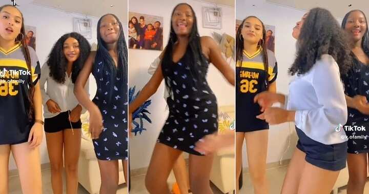 44-year-old mum dances with her daughters