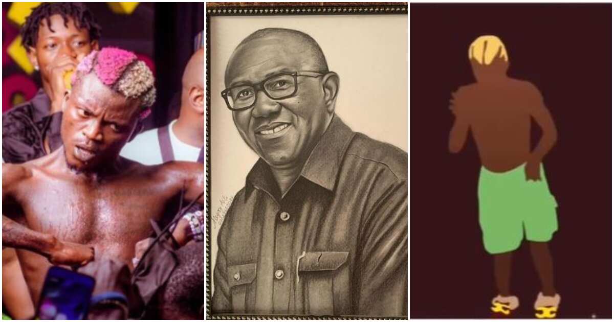 Listen to Portable's new single mocking Peter Obi for losing at the 2023 Presidential elections