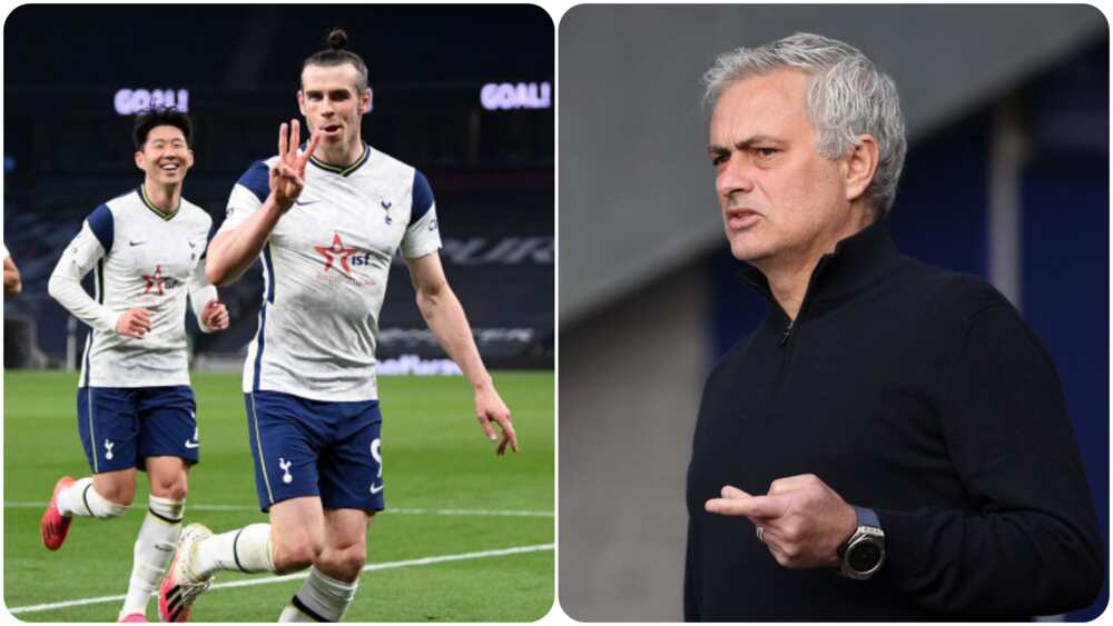 Mourinho Finally Reveals Why He Kept Bale On The Bench During His Spell With Tottenham