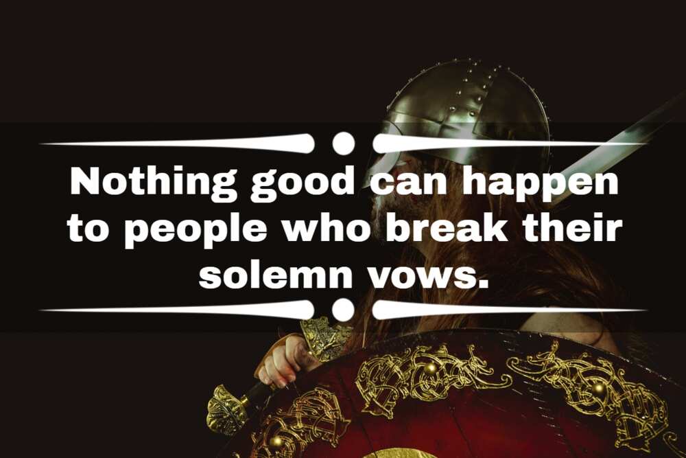Viking quotes about honor