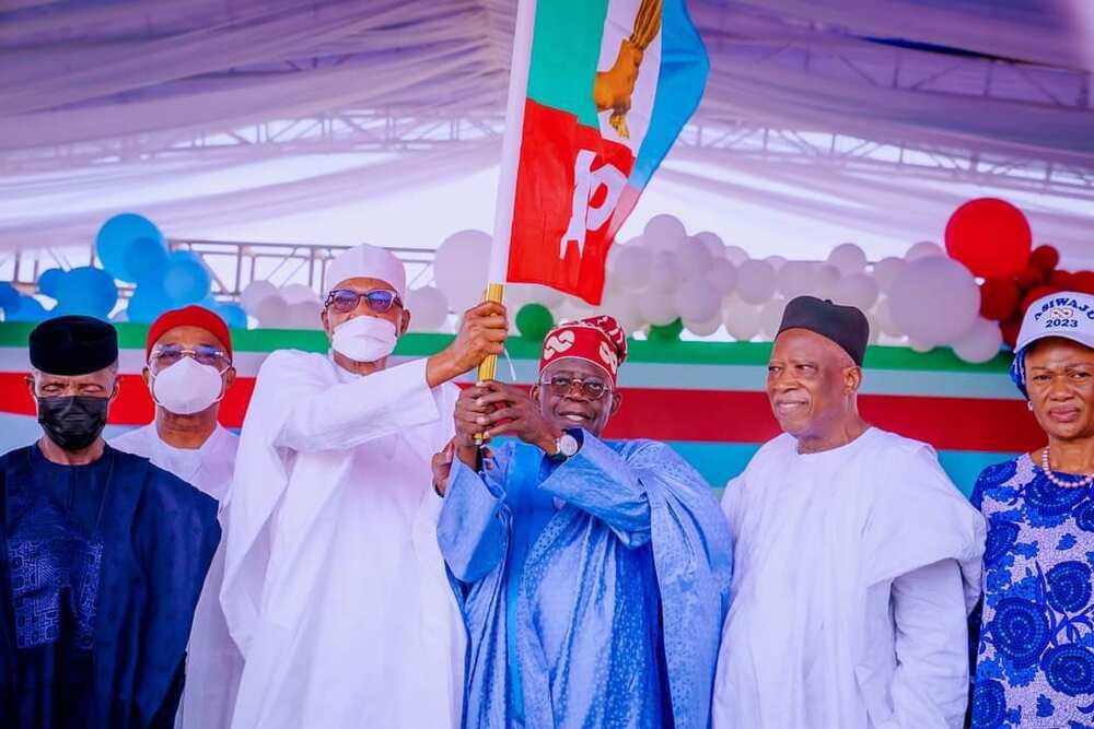 APC presidential ticket, President Muhammadu Buhari, Bola Tinubu, 2023 general elections