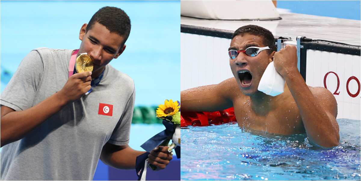 Tokyo 2020: Unknown 18-year-old African athlete wins gold against the odds in swimming