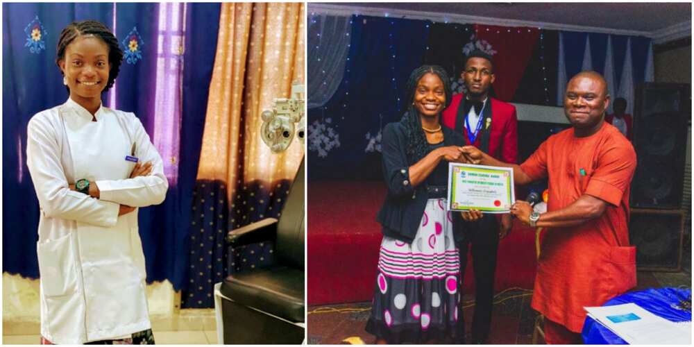 Young Lady Bags Award of the Most Innovative Optometry Student in Nigeria, Wins Cash Prize