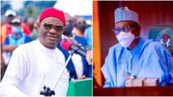 Despite party differences, Buhari drops heartwarming accolades for controversial PDP governor