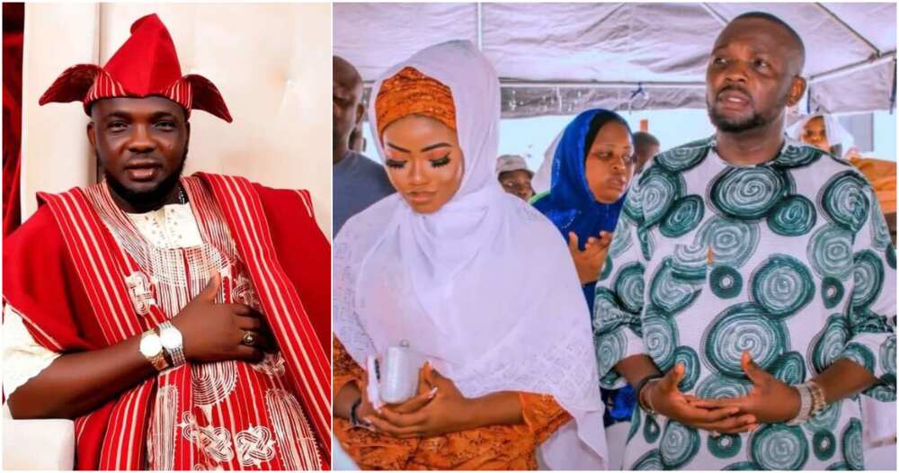Actor Yomi Fabiyi and Baby Mama. Credit: @realyomifabiyi Actor Yomi Fabiyi and Baby Mama. Credit: @realyomifabiyi