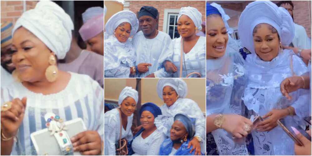 Actress Sikirat Sindodo and her friends Actress Sikirat Sindodo and her friends