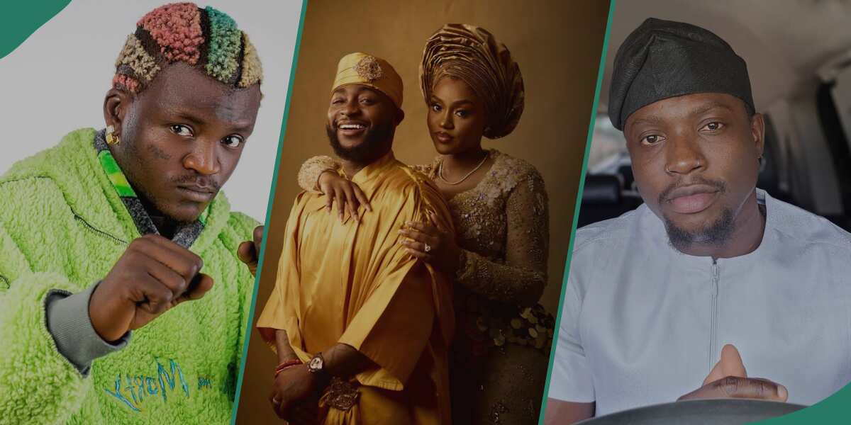 See the shocking message Portable wrote to VDM for coming for celebrities who attended Davido's wedding