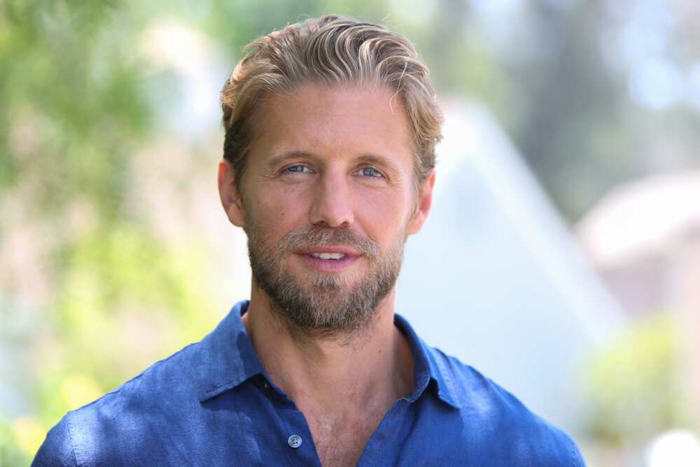 actor with blond hair