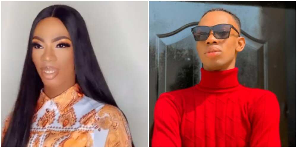 I will collect Grammy: James Brown drags Bobrisky as he celebrates Burna Boy and Wizkid's win