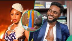 BBNaija: Mercy Eke sparks reactions as she encourages love interest Pere, "I love them together"