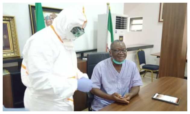 COVID-19: Governor Ortom of Benue tests negative for global pandemic