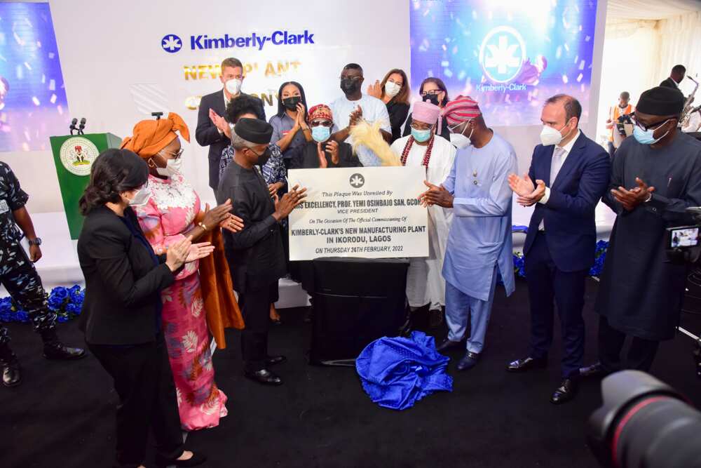 U.S company, Kimberly opens N41.5bn diaper factory in Ikorodu as Nigerian women register 18m babies in 3yrs