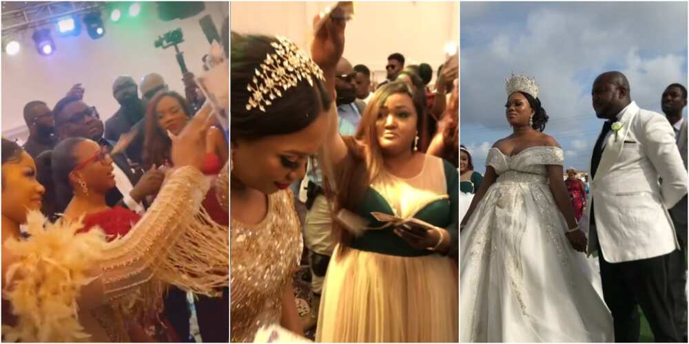 Ubi Franklin's Baby Mama's church wedding