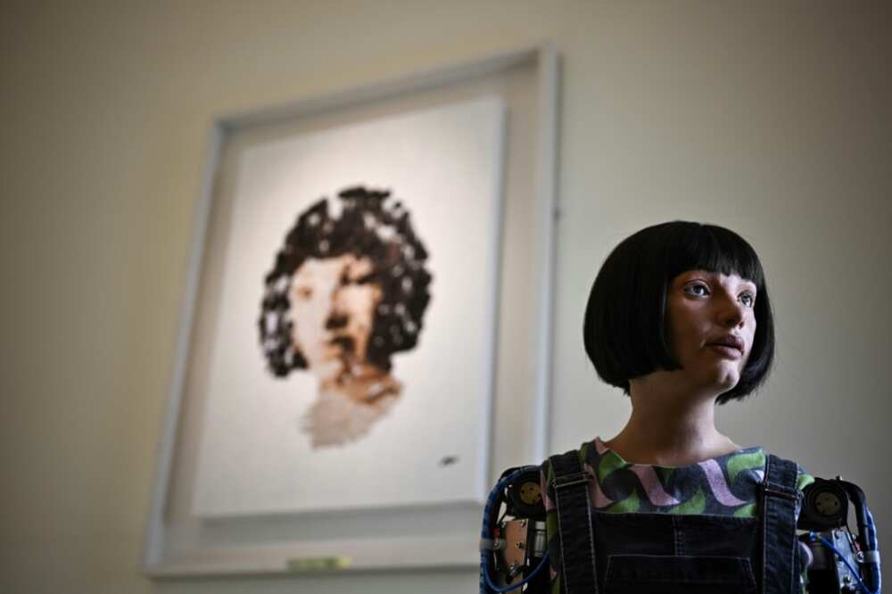 The London Design Biennale features works by the ultra-realistic AI robot called Ai-Da The London Design Biennale features works by the ultra-realistic AI robot called Ai-Da