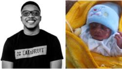 Woman reportedly gives birth after carrying pregnancy for 8 years, Nigerian doctor reacts (photo)