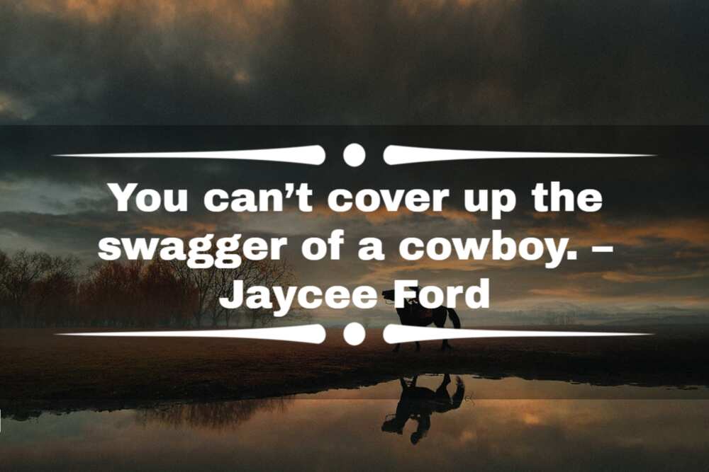 Cowboy captions