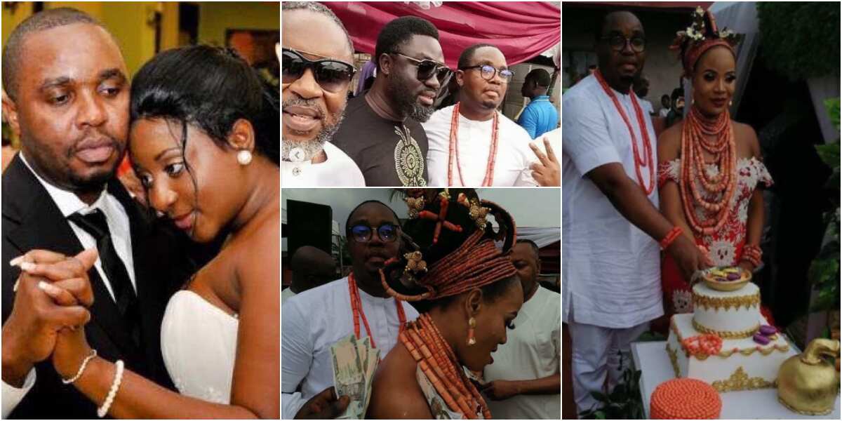 Ini Edo's ex-hubby remarries the 3rd time, Mercy Johnson's man spotted at wedding ceremony