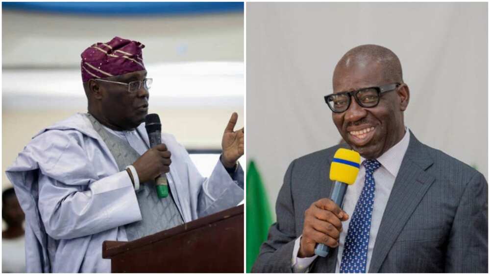 Turn out en masse to vote for Obaseki, Atiku begs Edo people Turn out en masse to vote for Obaseki, Atiku begs Edo people