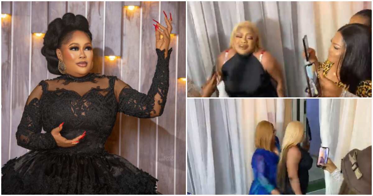 Actress Sikiratu Sindodo cries as friends throw huge suprise birthday party for her, many celebs storm venue