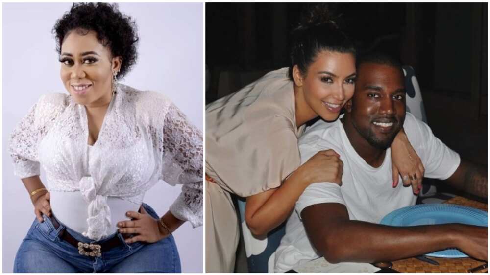 Moyo Lawal says she'll become a baby mama If Kanye and Kim break up