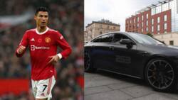 Ronaldo drives into Man United training in N138m Bentley after disappointing international break
