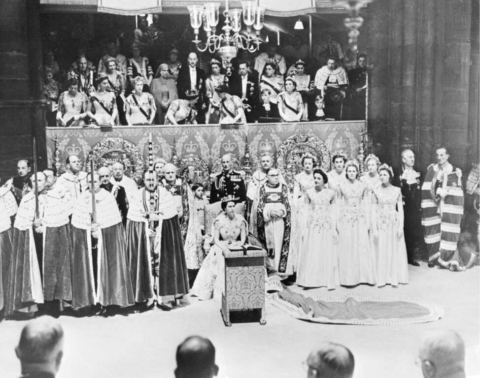 She was crowned at the abbey on June 2, 1953, more than a year after becoming queen